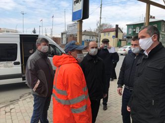 Евгений Чернов принял участие в мониторинге работы общественного транспорта